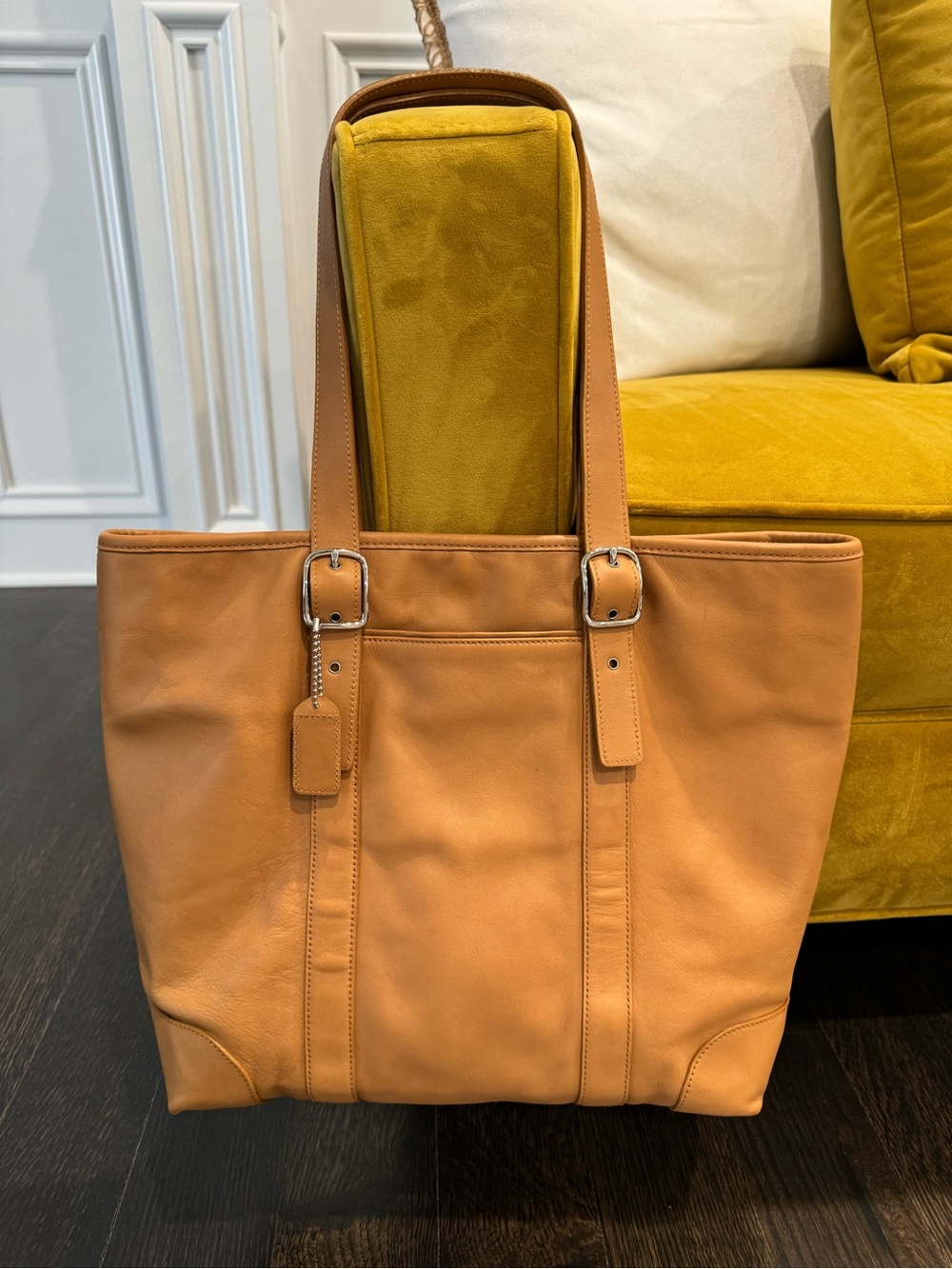 Coach  Tote in Tan Soft Leather..